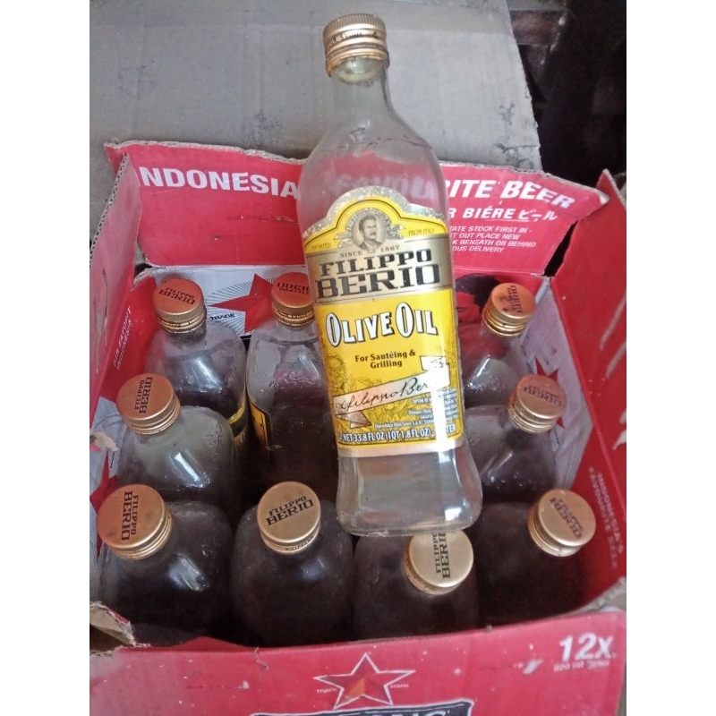 Botol Kaca 1 Liter Bekas