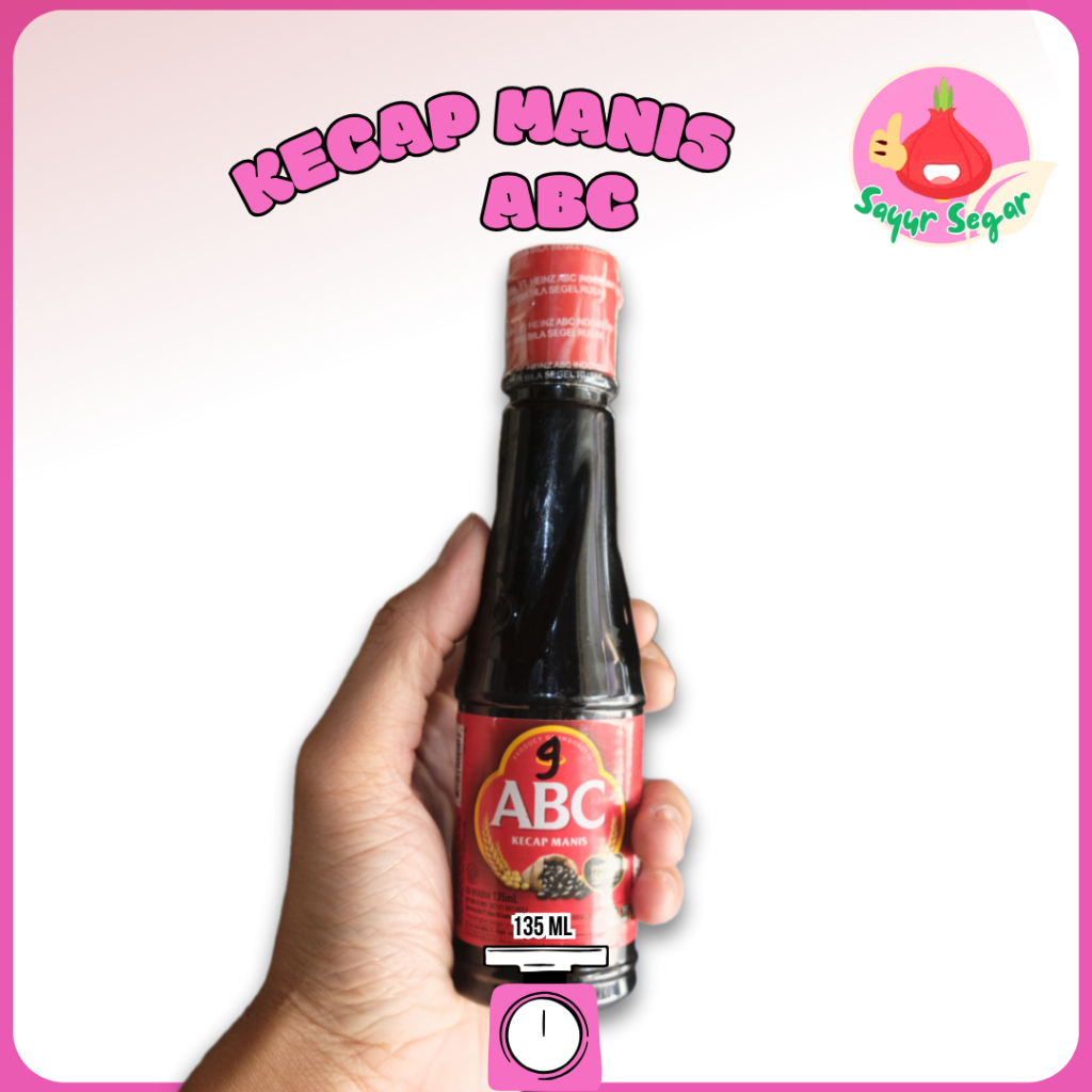 

Sayur Segar - ABC Kecap Manis/Soy Sauce Botol 135 ml