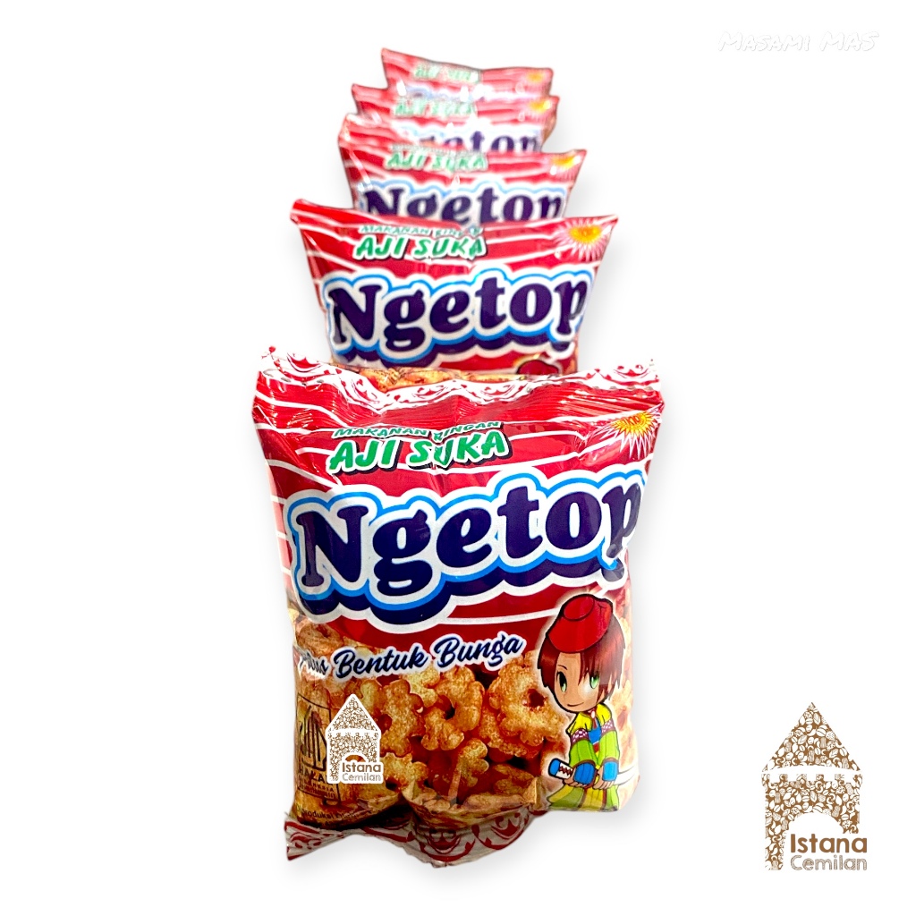 

Ngetop Aji Suka Snack Cemilan Pilus Bentuk Bunga (isi 10 pcs)