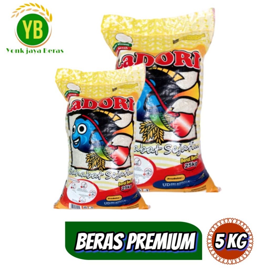 

BERAS PUTIH PREMIUM LADORI (10KG & 25KG) MURAH BERKUALITAS