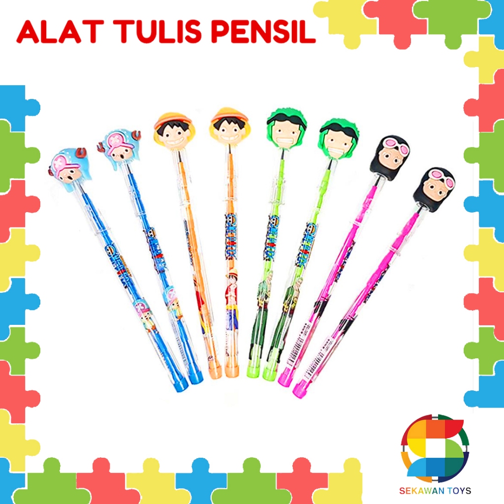 

Pensil Cabut / Pensil Lantu / Pensil Bensia Karakter Lucu 139
