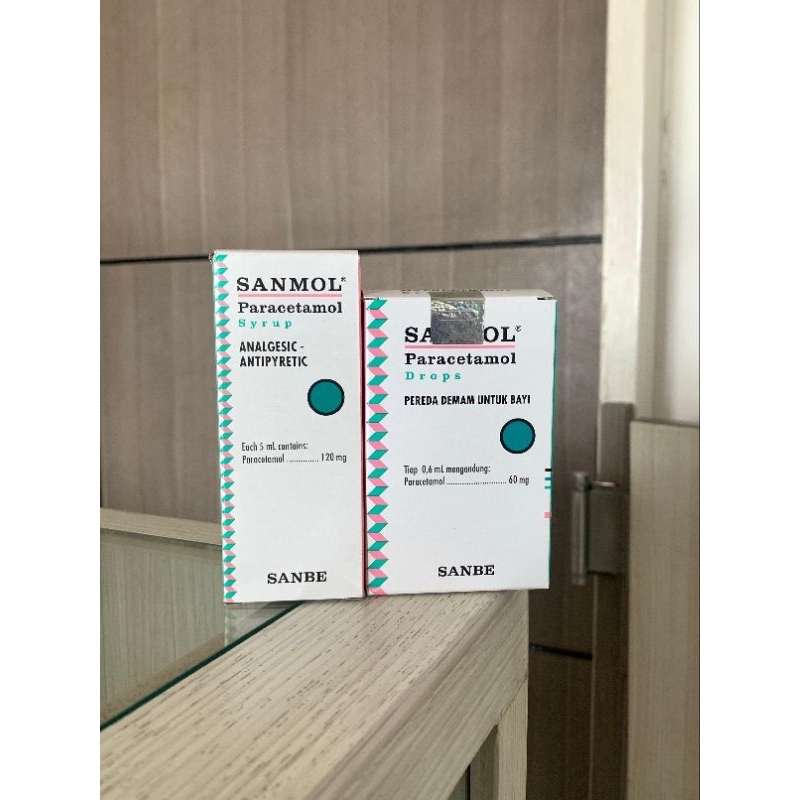 SANMOL SIRUP 60ML// SANMOL DROP 15ML//
