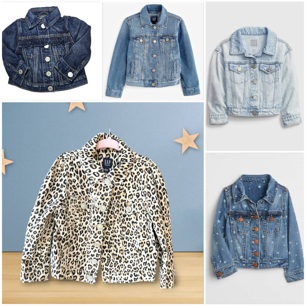 Jacket GAP Kids Denim Jeans Mix Variant