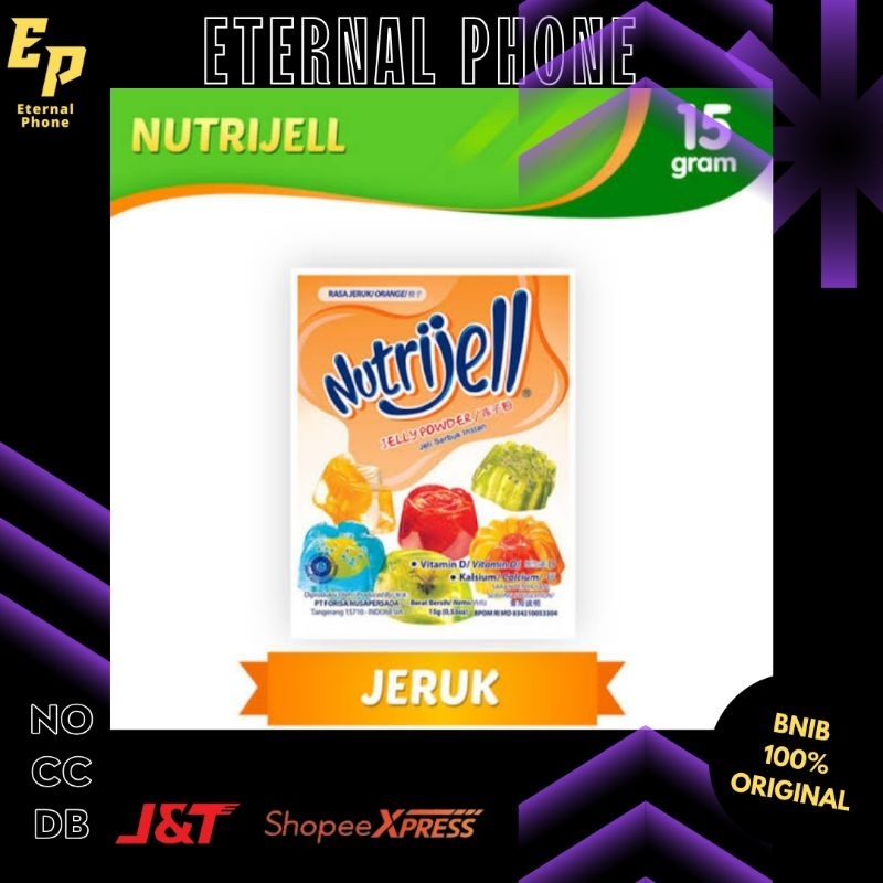 

Nutrijell Agar-agar Varian Jeruk 15 gr