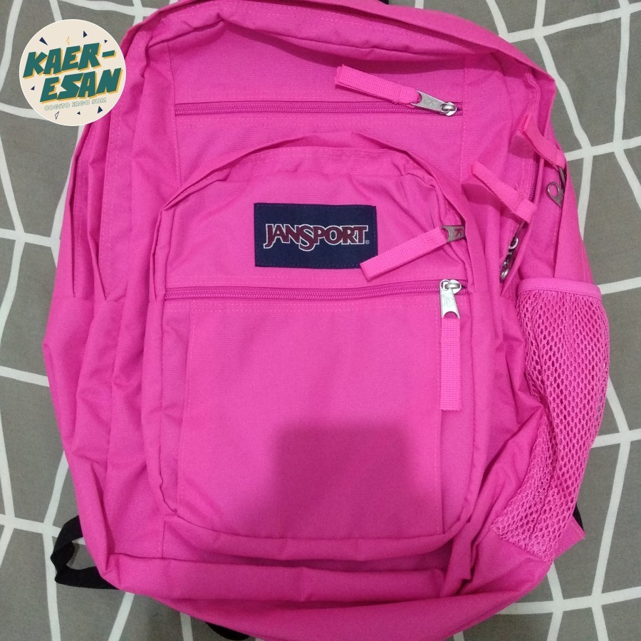 Tas Backpack JanSport Big Student Ultra Pink Original
