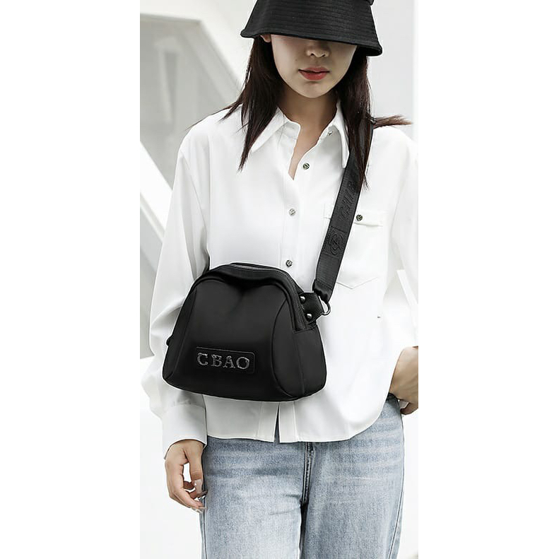 Terbaru TAS SELEMPANG WANITA ORI CHIBAO PARASUT CB3926 3Sleting