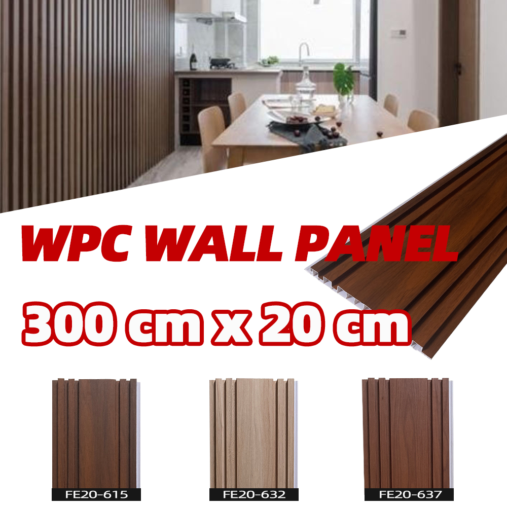 3 Meter | Wpc Wall Panel | Wpc Wall Panel | Upvc Wall Panel / Wpc Wood Panel/3d Wood Panel Panel Din