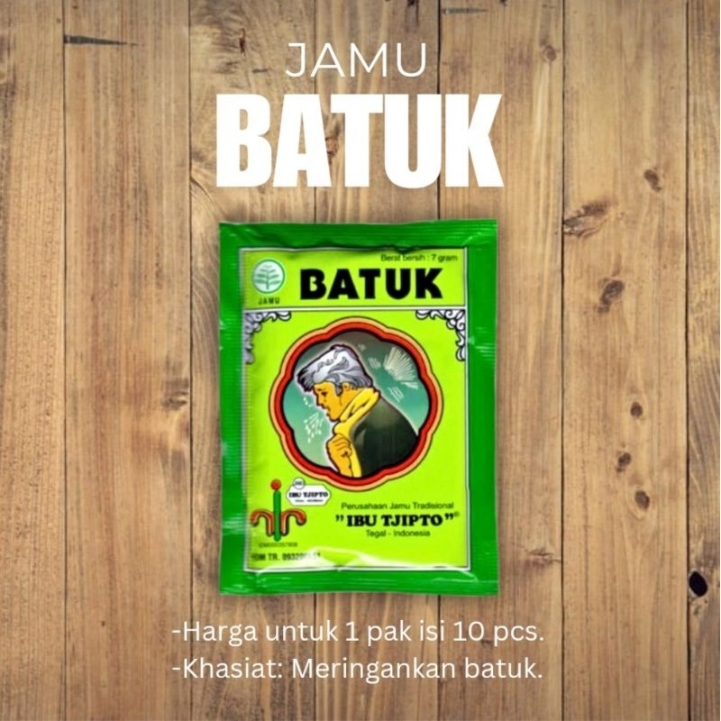 

Jamu Batuk Ibu Tjipto