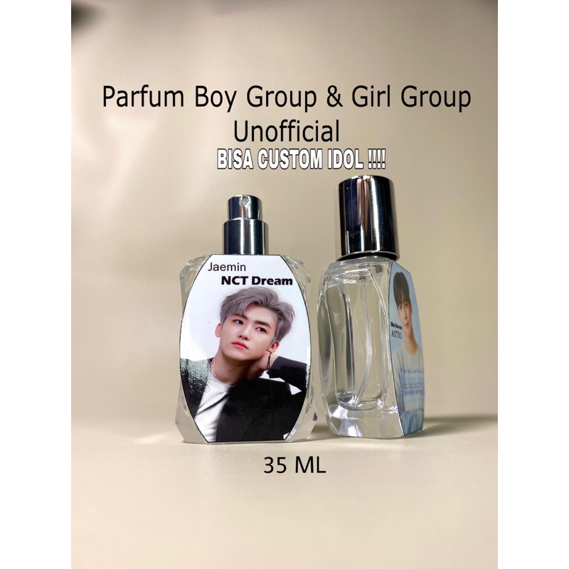 PARFUM INSPIRASI IDOL KPOP BTS NCT DREAM BLACKPINK AESPA & BISA CUSTOM
