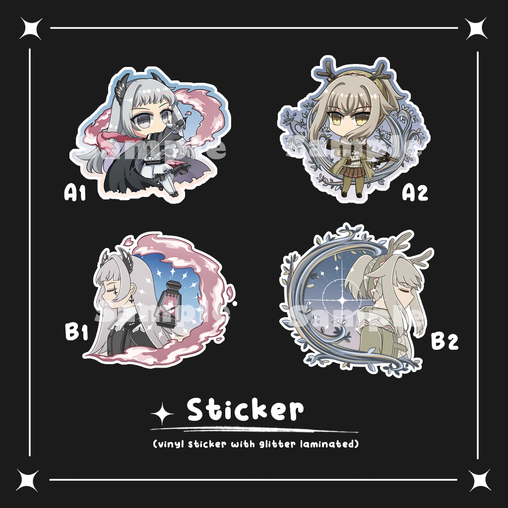 

Arknights Fanmerch Series Firewatch & Irene Sticker