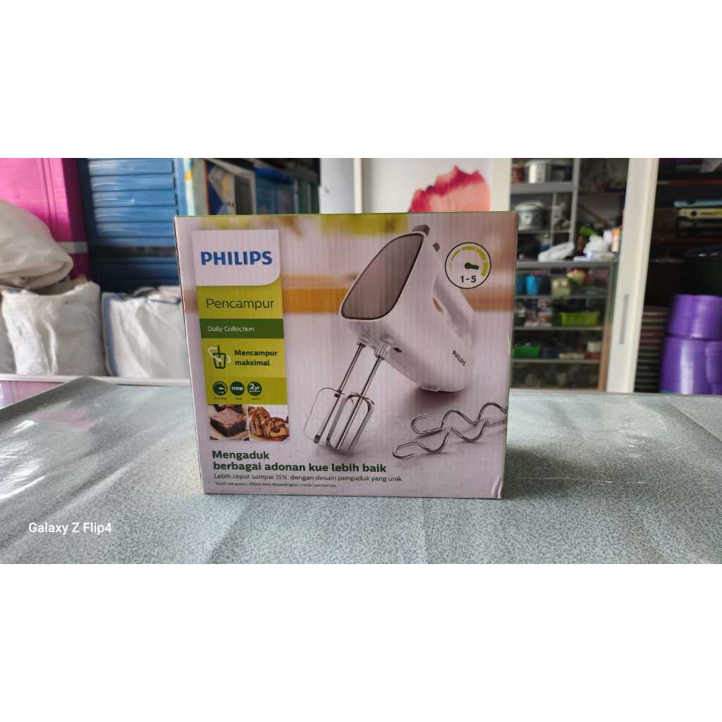 MIXER PHILIPS - HR 1552/10 - HAND MIXER  PHILIPS/MIXER PENCAMPUR/MIXER 1152 PHILIPS ORIGINAL
