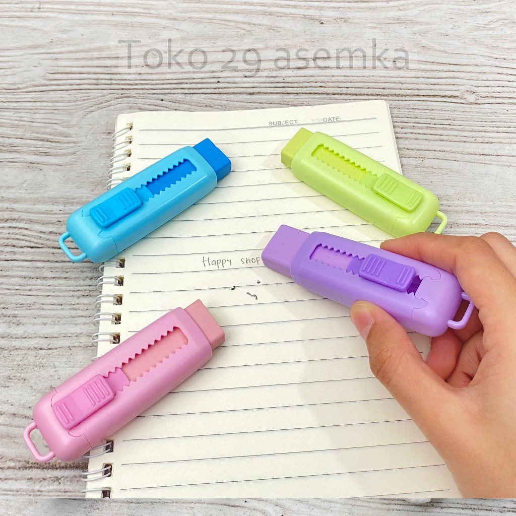 

PENGHAPUS MODEL CUTTER PASTEL ER-1652 SETIP STIP ERASER LUCU UNIK FANCY KARAKTER ALAT TULIS KANTOR SEKOLAH MURAH
