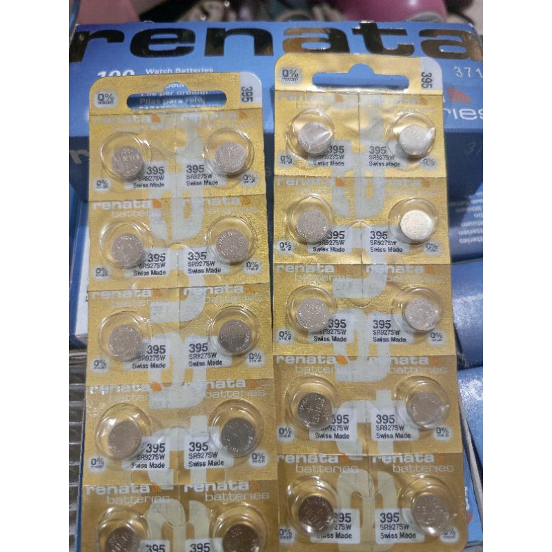 Batre Jam Tangan Renata SR927SW Renata GOLD 395 Renata 927 Renata SR927SW Original