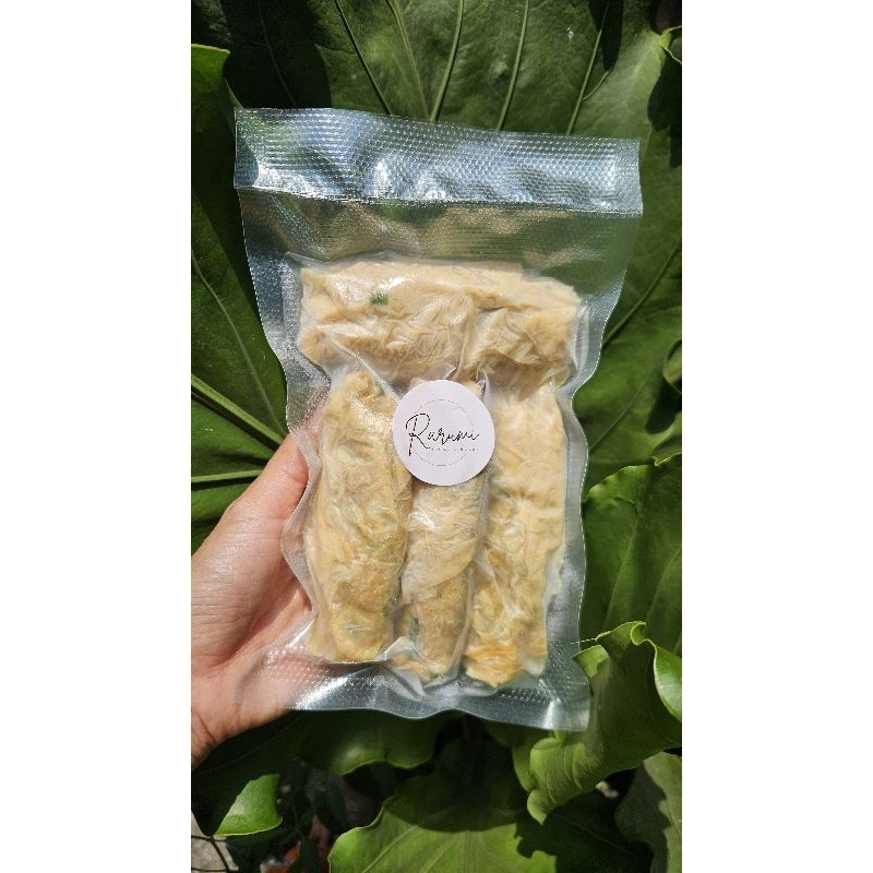 

Lumpia Ayam Udang Kulit Tahu Gluten Free isi 10 pcs