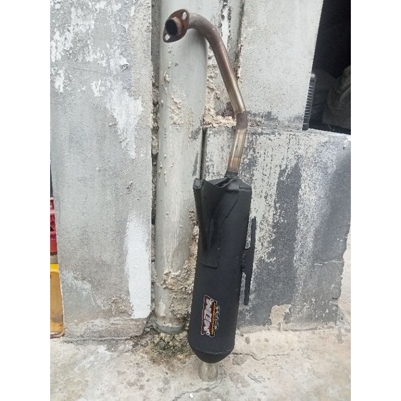 knalpot kondoman MDM bahan ORI Vario 110 karbu