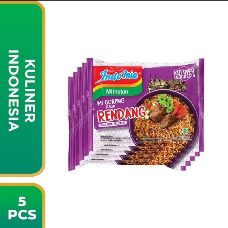 

Indomie Goreng Rendang - 5 bungkus
