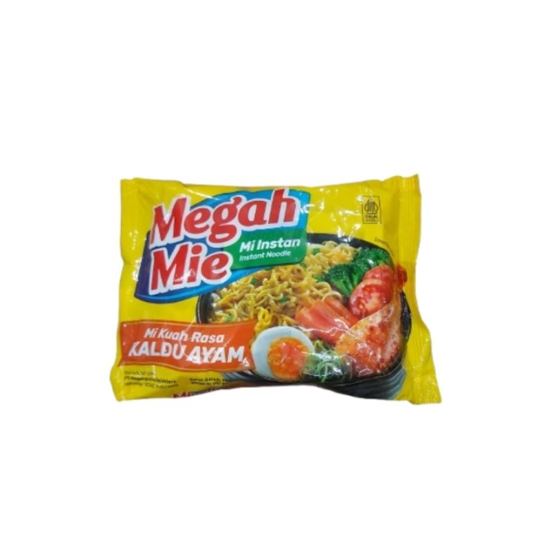 

Megah Mie Kaldu Ayam 70g - 5 bungkus