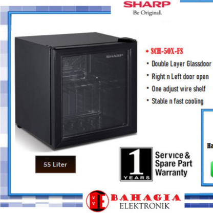 SHARP SCH-50X-FS MINI SHOWCASE