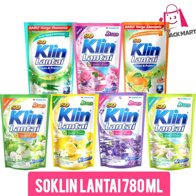 SOKLIN LANTAI 770 ML PEMBERSIH LANTAI 770 ML