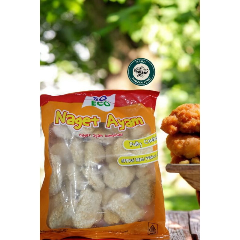 

So Eco Nugget Ayam Kombinasi 500gr /So Eco /Nugget Ayam /Naget /Nugget