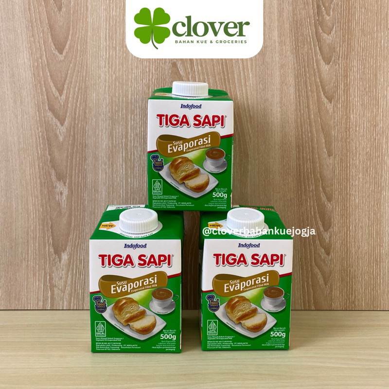 

Susu Evaporasi Tiga sapi 500gr / Susu Milk Evaporate