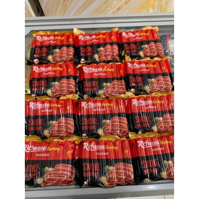 

Richeese Factory Sausage | sosis Richeese smoke bratwurst