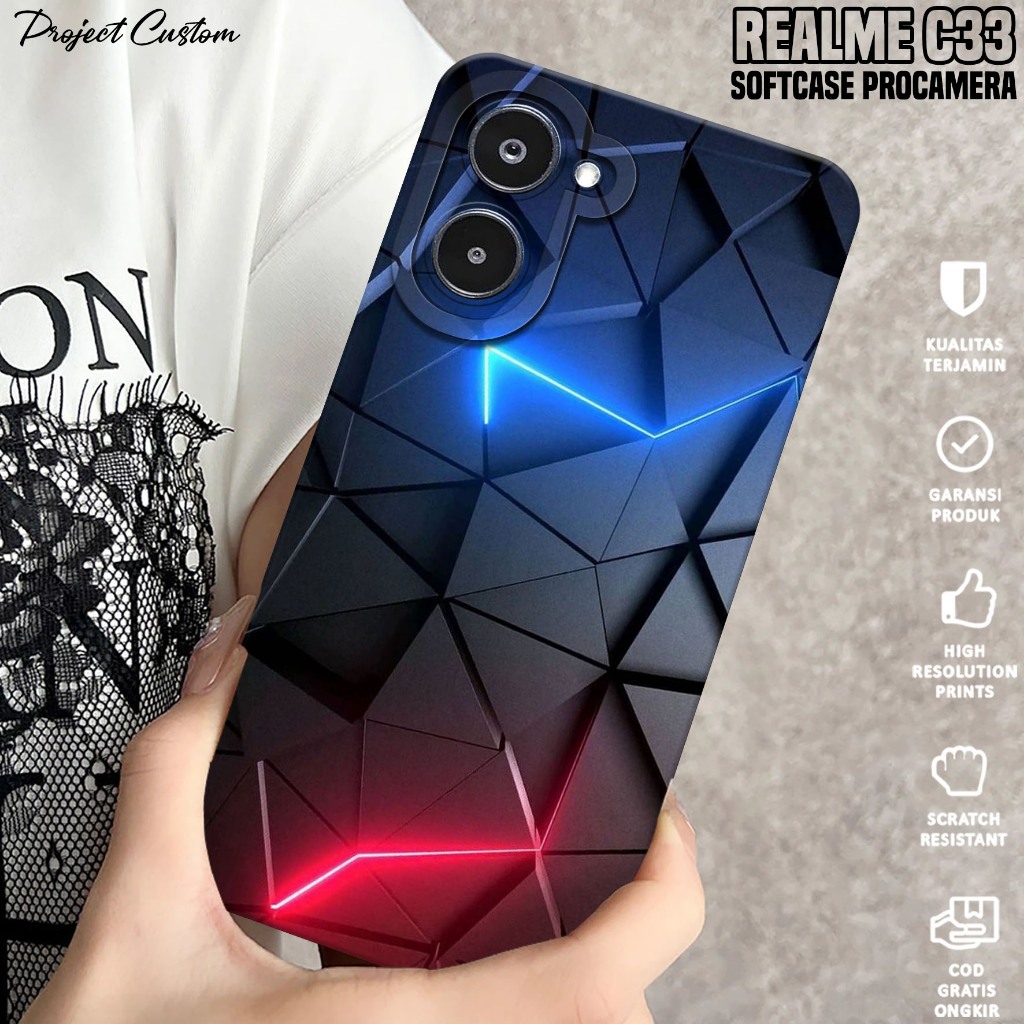 Softcase Hp Realme C33 - Case Hp Realme C33 ( ASBT ) Silikon Hp Realme C33 - Casing Hp Realme C33 - 