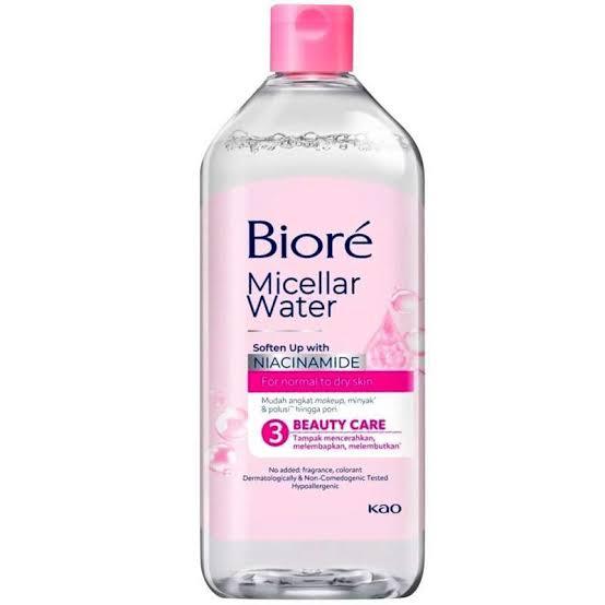 Biore Micellar Water Soften Up With Niacinamide 400ml