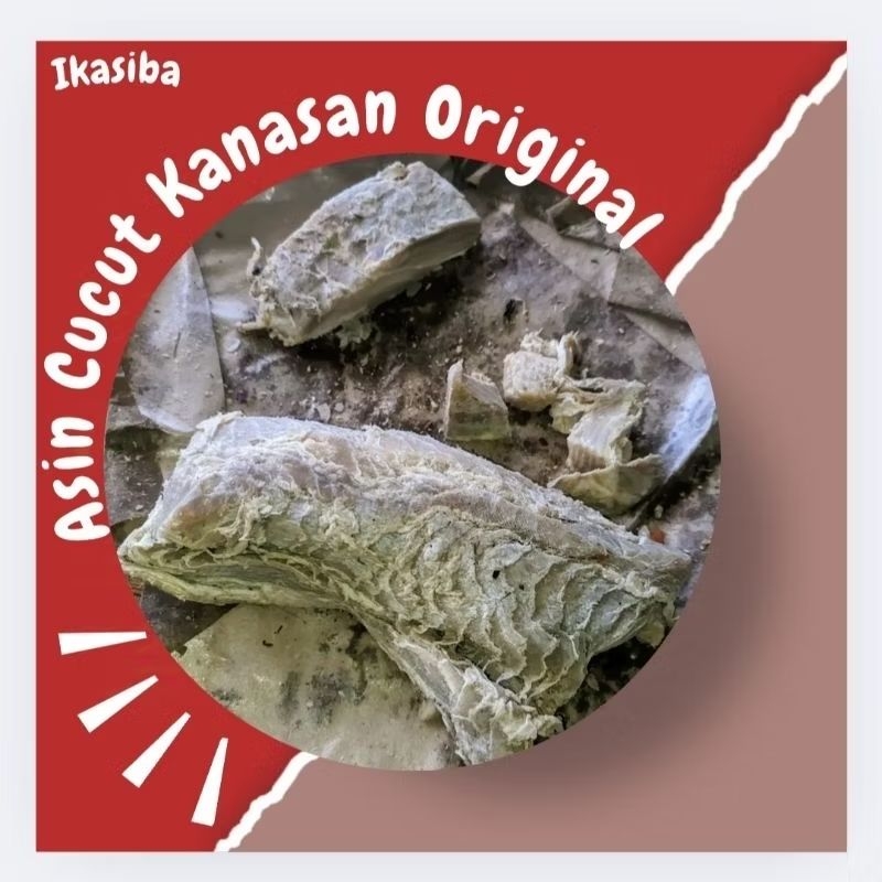 

IKASIBA Ikan Asin Cucut Kanasan original premium 100gr/250gr/500gr