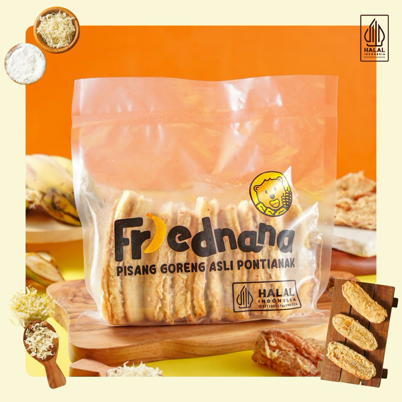 

Pisang Goreng Stick Gepeng Wijen Frozen - 475 gr