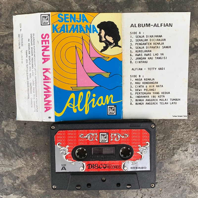 Kaset Pita Alfian - Senja Kaimana
