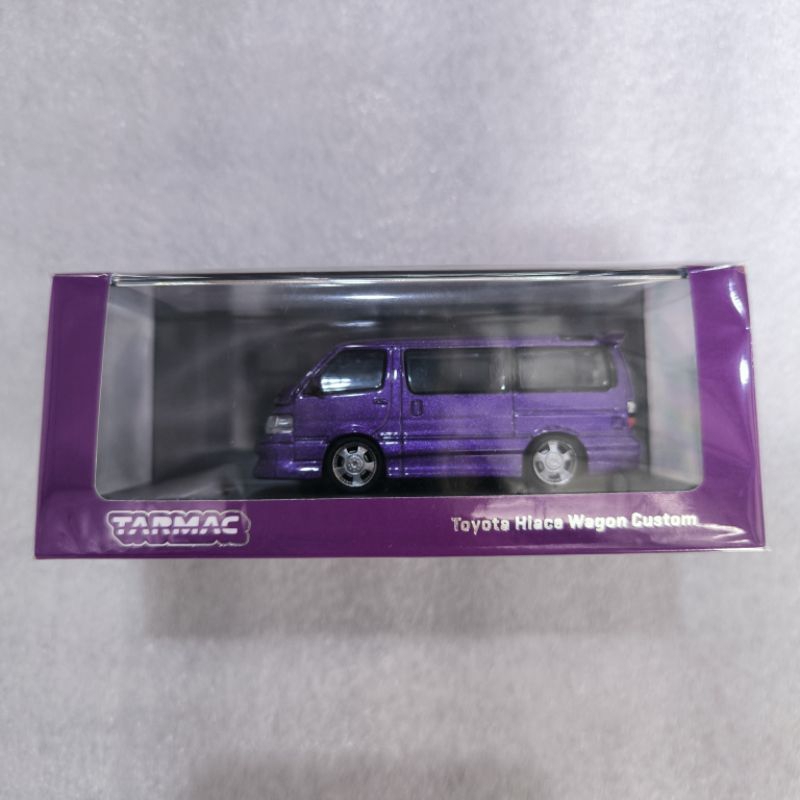 TARMAC WORKS TOYOTA HIACE WAGON CUSTOM PURPLE