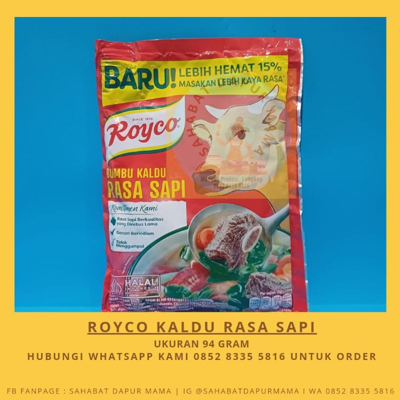 Royco Kaldu Rasa Sapi 94gram