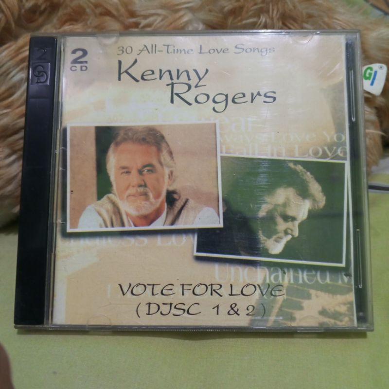 CD KENNY ROGERS (VOTE FOR LOVE) (DJSC 1&2}