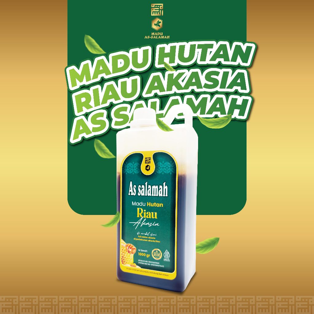 

As Salamah - Madu Hutan Riau Akasia 1000 Gram Original