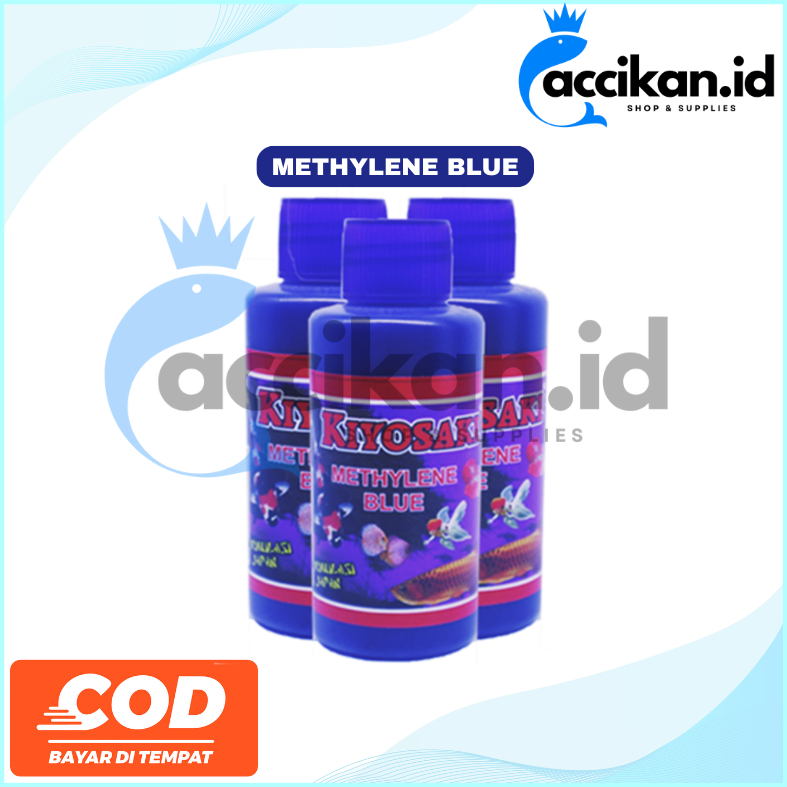 Methylene blue obat ikan cupang obat biru anti jamur white spot
