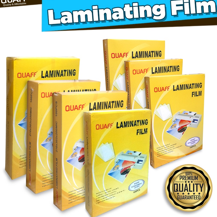 

atTerlaku Plastik Laminating FIlm A4 Size 381125 micron 1 PCS GrakitecQuaff Brand K92