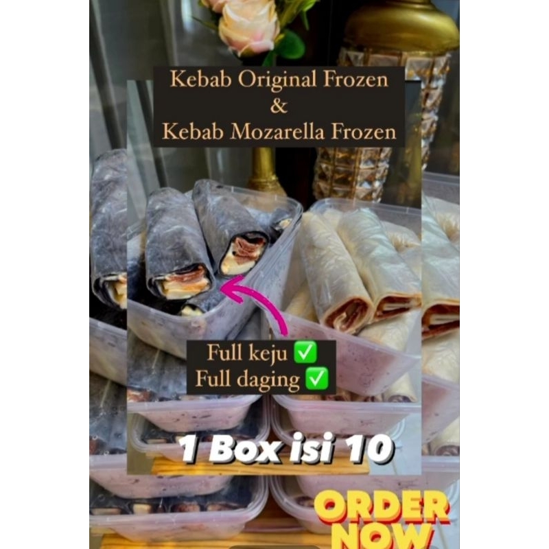 

kebab premium mozzarella