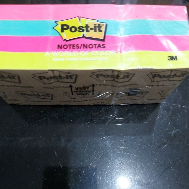 

pq Ready post it no 653 AN warna warninotes neon colours 12 pad K66