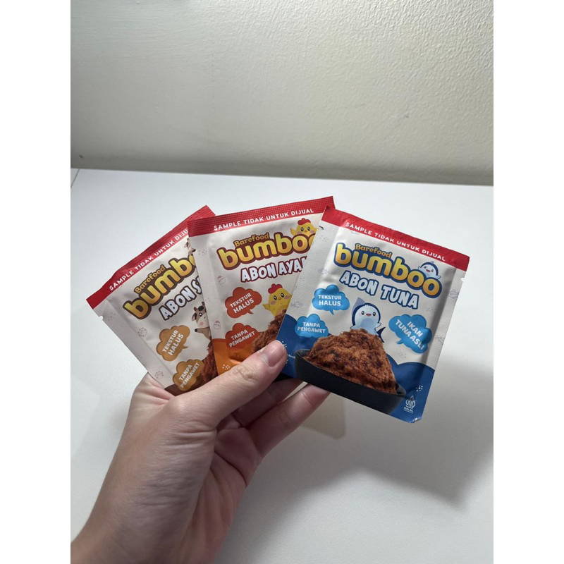 

[ORI NEW] Barefood Bumboo Abon Ayam Sapi Tuna Travel Size 5gr (ED 08/2025)