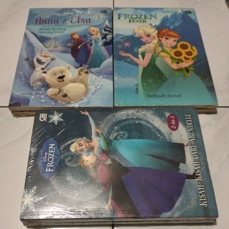 buku cerita disney - frozen - the marvelous - princess