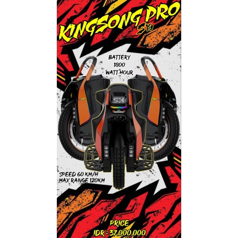 KingSong S19 Pro Electric Unicycle