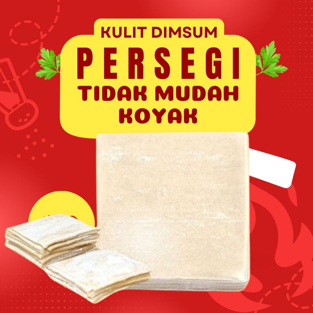 

Kulit Dimsum Petak Tidak Mudah Koyak