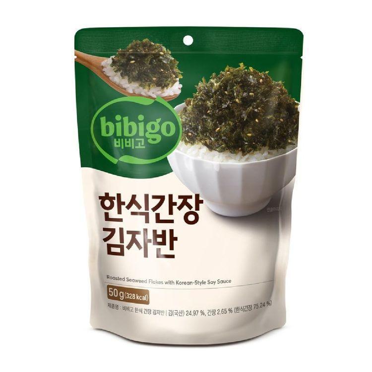 

KIM JABAN ABON NORI CJ BIBIGO IMPORT DRIED SEAWEED 50G ORIGINAL / KIM JABAN PREMIUM