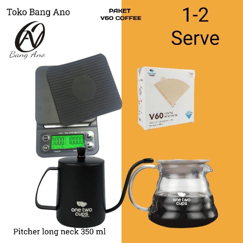

Tanpa Driper paket V60 coffee manual brew