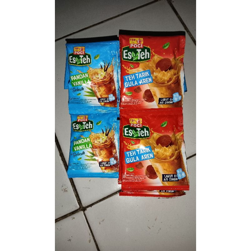 

Teh Poci Gula Aren 25gr & Pandan Vanilla 24gr renceng