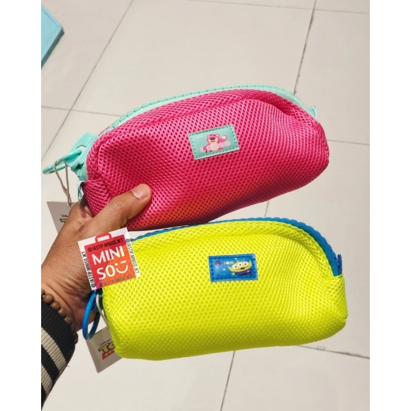 

MINISO Kotak Pensil / Big Zipper Stationary Case DISNEY PIXAR Collection (sz.22x9x8cm) LOTSO / ALIEN