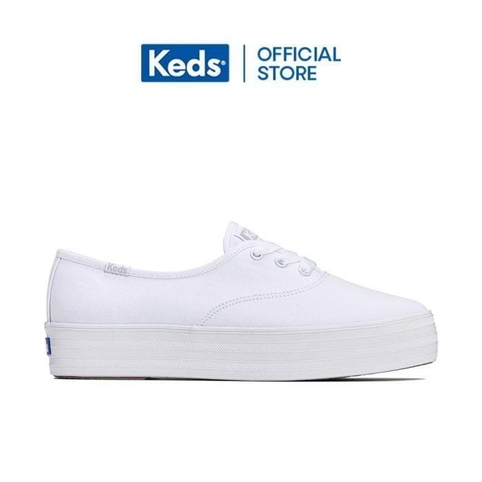 Keds- Keds Sepatu Wanita Point Canvas White