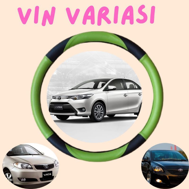 Sarung Stir Mobil,Cover Stir Mobil,Bungkus Stir Mobil,Pelindung Stir MObil Sedan Toyota Vios Limo Ge