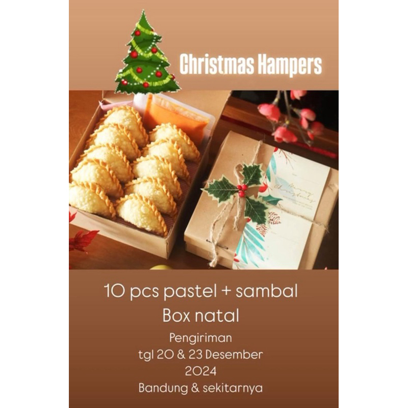 

Hampers Natal Christmas Kue Basah Pastel